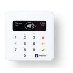 Air - terminal de paiement - SumUp - mobile et autonome - Bluetooth 4.0 - écran OLED intégré