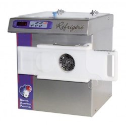 Hachoir réfrigéré Artic-light - 350 kg/heure - Inox AISI 304 - Réserve supérieure réfrigérée