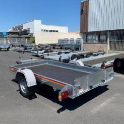 Plateau abaissable électrique 300x170 - 1500 kg PTC - 1 essieu - Mecanorem (stock uniquement)
