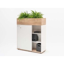 Bac à plantes pour rangement de travail