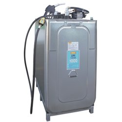 CDP750 STUNI - Cuve station de ravitaillement gasoil 750 L / 230V - Cuve double paroi conforme NF EN 13341