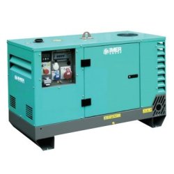Groupe électrogène triphasé SILENTSTAR 7 T AVR YN - démarrage électrique - puissance max 6.1 kW - diesel avec grand réservoir