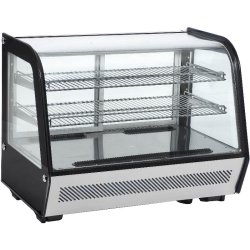 Vitrine de présentation réfrigérée à poser +2/+12°c avec éclairage ... - KATRIN-3