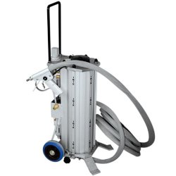 Aérogommeuse IBIX 9 H20 - aluminium extrudé, maniable, facile à utiliser, avec pistolet H2O et buse carbure de tungstène
