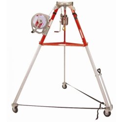 Tripodes de levage mobile ATPL20M - charge 500 kg avec treuil et câble de 20 m - location une semaine