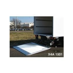 X4a 1501 - Hayon élévateur à 4 vérins - Sörensen - capacité 1500 kg et charge utile optimisée