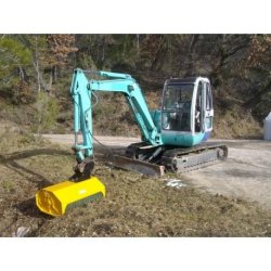 Débroussailleuse 1080mm pour mini pelles 3T-8T - Série lourde avec système AT et moteur en aluminium