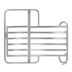 Barrière de prairie avec portail dwp 210 t