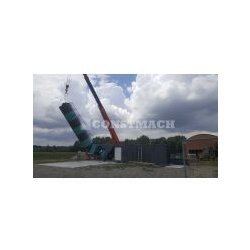 Silo à ciment boulonné ou soudé - 50T - Usines de béton et machines à blocs - CS-50 - Constmach