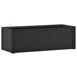 Helloshop26 - Jardinière lit surélevé plantes fleurs jardin système arrosage 100 x 43 x 33 cm anthracite 02_0001230 - 3000076001533