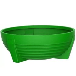 Jardinière Futura en polyéthylène - coloris au choix - 182 litres - 8,5 kg