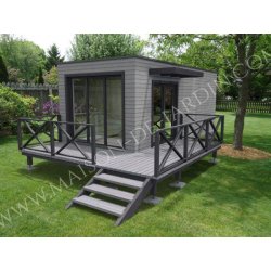 Studio de jardin - maison de jardin - avec ossature bois isere 20 m²
