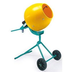 Bétonnière électrique monophasé MINIBETA 134 litres démontable avec cuve en plastique - IMER - 01016611