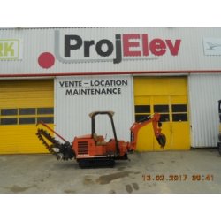 Ditch Witch Trancheuse de sol avec pelle HT25 - A225 - année 2000 - 1202h - diesel
