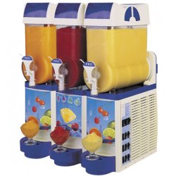Machine à granité professionnelle - 3 moteurs - Capacité 3x10L - 300 portions/jour - Design italien