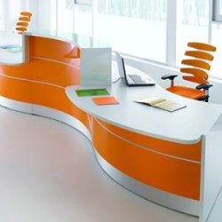 Banques d'accueil 249 - mobilier professionnel design et fonctionnel
