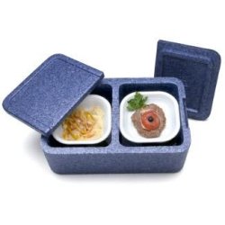 Caisses isothermes DUE VANI pour assiettes - CSSPPEASBL-PB01