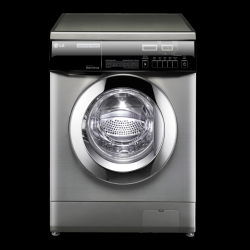 Lave-linge professionnel LG Atom - 6,5 kg - Super essorage 1200 t/min - Consommation d'eau réduite