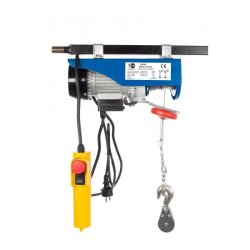 Palan électrique à câble TOR PA 250/500KG - 12/6 mètres - AC 220V avec poulie mouflée