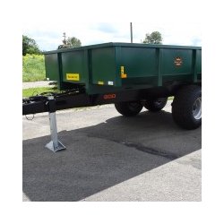 Benne agricole - Palmse Performa PT 800 - dimensions L5.20 x l2.30 x H1.55 m - PTAC 9720 kg - capacité 4.2m³