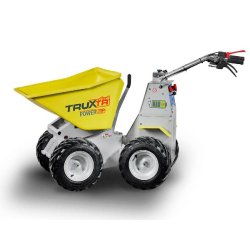 Mini-Dumper à batterie 2 roues motrices BENDIE EB300P avec benne en plastique 300 kg - ETRAMO - 05430