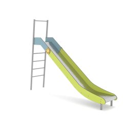 Toboggan LD1TTT2001 - pour enfants dès 3 ans, capacité 3 personnes, hauteur de chute 165 cm