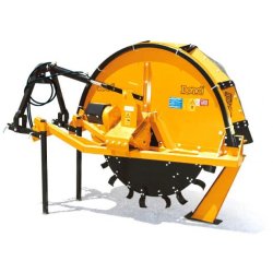 Trancheuse DONDIDRENAG - spéciale drainage - efficacité sol non-rocheux - largeur de tranchée 8 à 14cm ajustable