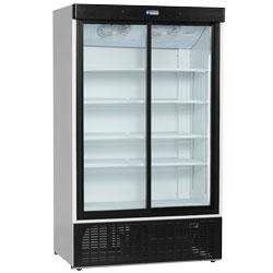 Vitrine à boissons double portes coulissantes - 895 litres - sans caisson lumineux - Drink-110S/T-TE