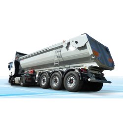 Extreme - bennes travaux publics - Fruehauf - volumes : de 22 à 27 m3 - acier spécial HARDOX