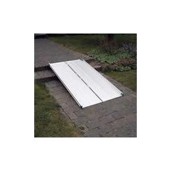 Rampe portefeuille simple pliable réf 30060-150 - longueur 153 cm, largeur utile 76 cm, poids supporté 325 kg