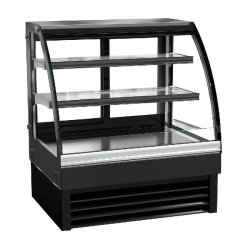 900 Vitrine réfrigérée RONDE - 7450.0800 Combisteel - inox 7450.0800