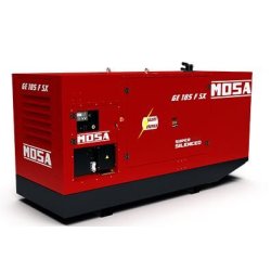 Groupe électrogène diesel MOSA GE 185 FSX - génération triphasée 165 kW - super insonorisé