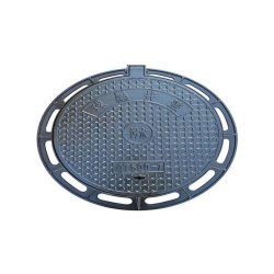 Couvercle de regard rond anti-impact - Fonte EN124 - Normes B125 à F900