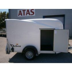 Fourgon  300*155*170 - 1300 kg cargo ii blanc p. Laterale debon