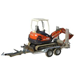 Remorque porte-engins lider 3.5t - 2 essieux
