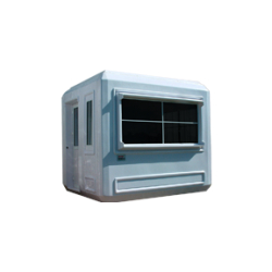 Bungalow de chantier MOBO - bureau en polyester double paroi avec isolation