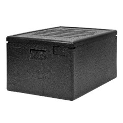 Conteneur pâtissier isotherme EPP 81L - VOGUE - noir 5050984751035