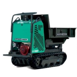 Mini-transporteur CARRY 107/110T - charge utile 700 ou 1000 kg selon le modèle - idéal pour le transport de gravats et de terre