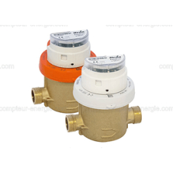 Compteur eau volumétrique itron - equascan mid ef itron - aquadis equascan 30°c