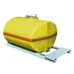 Cuve à eau ovale sur plateau - 1500 litres - 308470