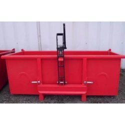 Bennette 3 points 1.50m - Pivot AV - Référence 451 - Capacité 320 dm³, poids 75 kg