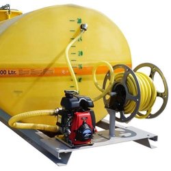 Ensemble cuve PFV ovale 600 litres équipée sur plateau avec pompe thermique WX10 - CEMO - 90233