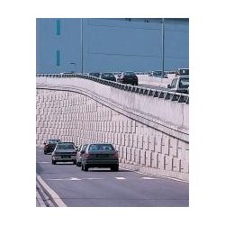 Murs de soutènement pour chaussée - procédés Terre Armée - adaptés aux terrains dénivelés et sites urbains