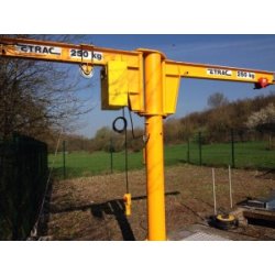 Potence sur fût à double flèche - CMU 2 x 250 kg - Potence de levage