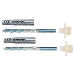 Sachet de 2 fixation fischer pour chauffe eau radiateur