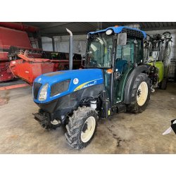 New Holland T4030 V - Tracteur viticole compact, 75 ch, 4 RM, 2011, 4537h