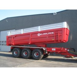 B210TC - Remorque agricole en aciers spéciaux Delaplace - Charge utile 21 tonnes