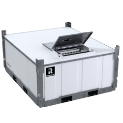 Cuve de transport et de stockage de grande capacité 5 500 l pour gasoil, gnr, fuel, huile - rt55 - rt - alorem