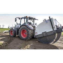 Trancheuse  conçue pour le creusement rapide de tranchées pour les lignes électriques, les câbles de fibre optique -  SGF 800L STEHR