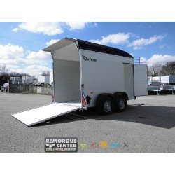 Remorque fourgon en aluminium Debon C500 Roadster - PTAC : 2000 kg - Double essieux freinés